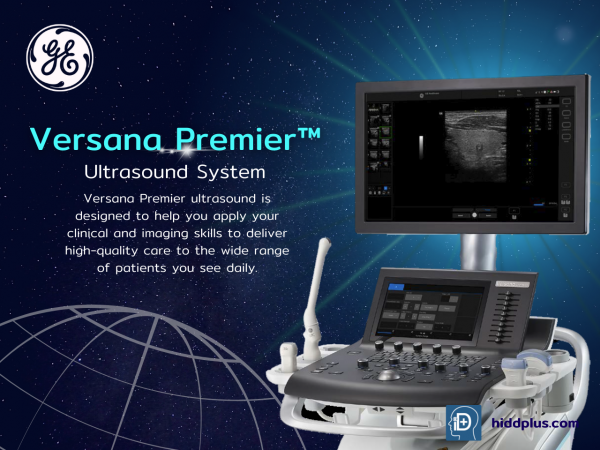 Versana Premier เครื่องตรวจอวัยวะภายในด้วยคลื่นเสียงความถี่สูง ระดับความคมชัดสูง 3 หัวตรวจ